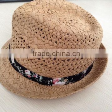 unisex hand made summer straw hat