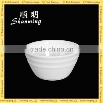 Cheap melamine white soup bowl