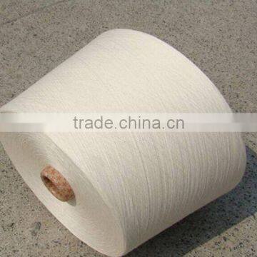 Recycled polyester virgin yarn close virgin spun yarn 30s 40s 50s