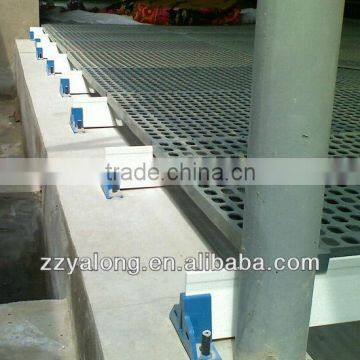 Poultry Plastic Flooring Fiberglass Supports, extremely strong and anti-corrosion