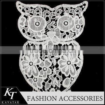 High Qulity 100% Cotton Lace Applique Wedding Dress Accessories