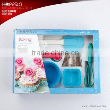 Kids silicone baking set