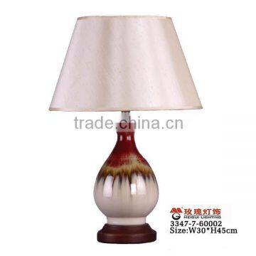 small home ceramic glaze table lamp