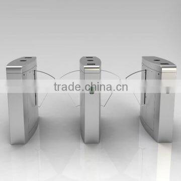 flap barrier gate turnstile access control for bank entrance