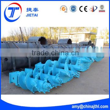 Single Start Single Flight Auger, Drilling Rig Auger With Single Start Single Flight, Single Cutting Rig Auger