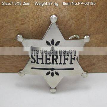 Decorative35mm Letter Buckle Name Gold Plate Belt Buckles Factory photo-3