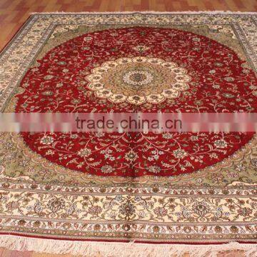 handmade oriental silk rug hand knotted persian silk carpets for home hotel villa/silk rug