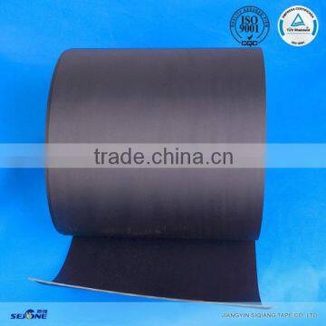 1.0mm black and black double-sided fabric antistatic flat belt for printing industry