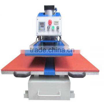 Hot sales-Bottom Glide Automatic Pneumatic Double Station Heat Press Machine                        
                                                Quality Choice