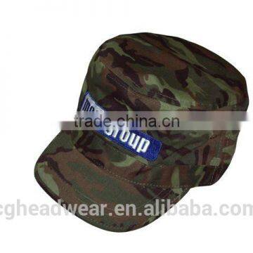 custom-made cheap high quality military hat/ military cap/ military visor hat