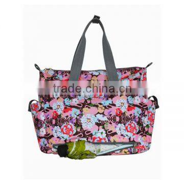 DM061 Polyester Fabric Baby Diaper Mommy Bag