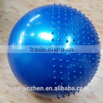 Spiky half massage gym ball