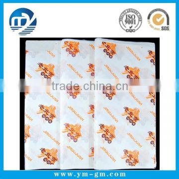 greaseproof polyethlene coating food wrap paper