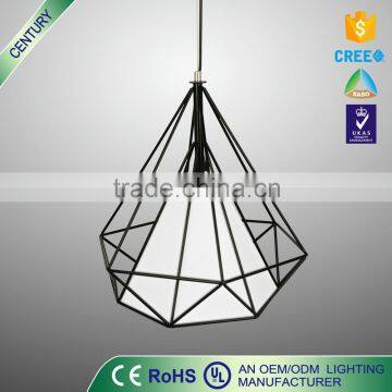 High Quality bird cage Modern glass Metal vintage pendant light                        
                                                                                Supplier's Choice