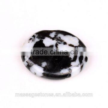 Natural Palm Stones Wholesale Pocket Gemstone Zebra Jasper