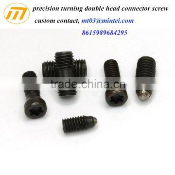 custom black precision joint connector bolt screw