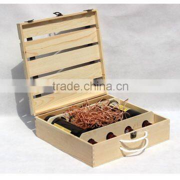 Wholesale Custom Large Unfinished Pine Wooden Box photo-4