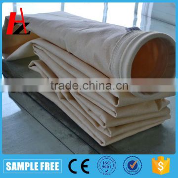 Fiberglass woven cloth dust collector filter bag