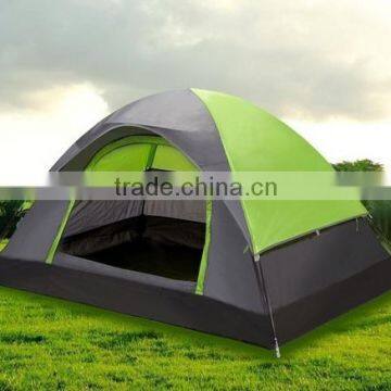 New style dome flysheet D door 3 person outdoor camping family holiday tent