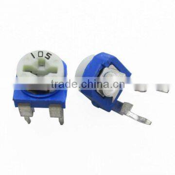 105 1M Blue and white adjustable horizontal adjustable resistance