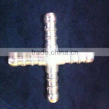 four way cross connector