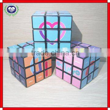 Hot Selling Platic Promotion Custom Puzzle Speed Cube