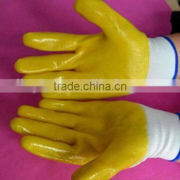 Cheap nylon PVC coating gloves manufacturer