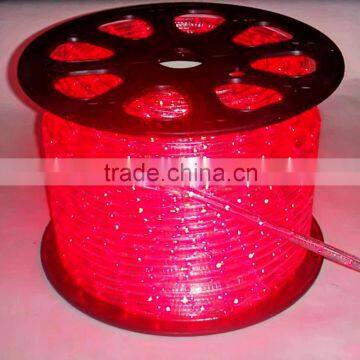 Festalight Waterproof 72led per Meter 100% Copper 3 Wire Holiday Decoration Round Flexible Black Color Changing Led Rope Light photo-5