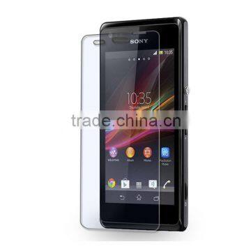 Premium Tempered Glass Screen Film Protector For Sony Xperia M