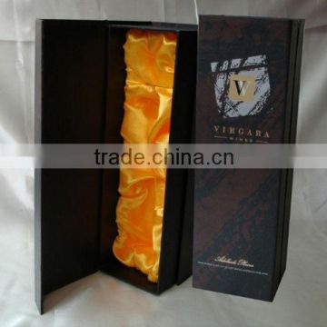 oem gift packaging hard paper wine boxes