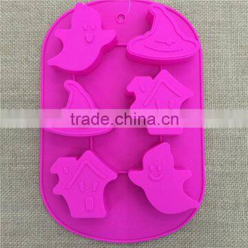 Ghost Shape Halloween Silicone Fondant Mold Cake Tools photo-6