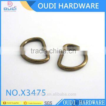 Classical D Ring For Women Handbag Making Accessories Metal Buckels