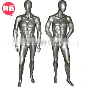 hottest silver male dress manequin and display / male manikins/dress form(949+1005head)