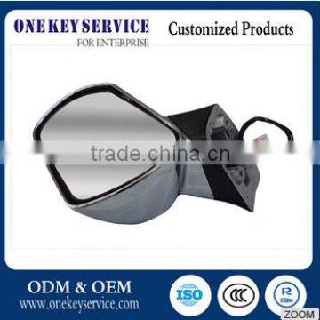Silvery Color Atuo Car Rear View Mirror Assembly High Definition Car Rear View Mirror