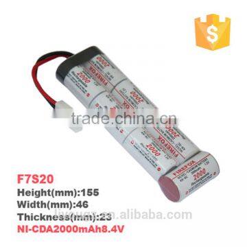 Hot Selling F7S20 Ni-CD A 2000mAh 8.4V Auto Battery High Quality Camera Battery