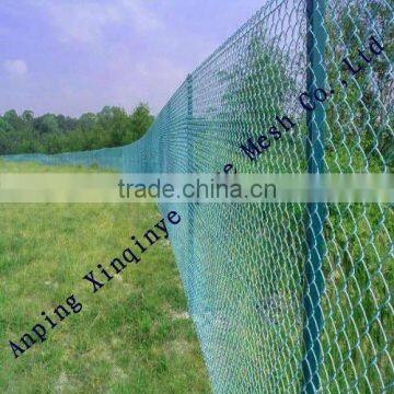 roller chain link fence