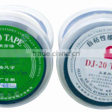 Self adhesive rubber insulated tape