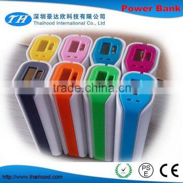 Top quality 18650 battery power bank with pretty shape power bank for wholesale