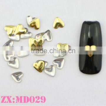 3D Design Nail Metal Decoration/3D Rivet Nail Design,nail Polish Samples
