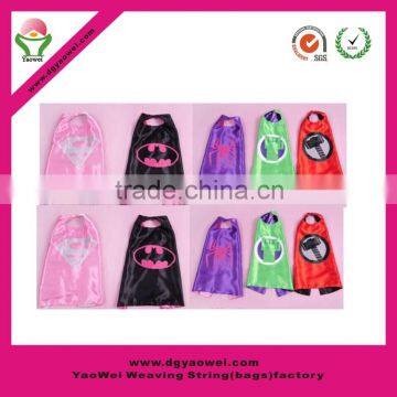 custom cheap funny children kids superman superhero cape wholesale superhero cape