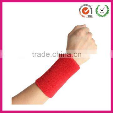 2013 Promotional Gift custom sports cotton toweling wrist sweatband