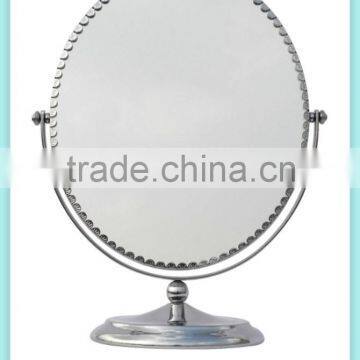 classical rotating jewelry/cosmetic/make up double sided desktop mirror