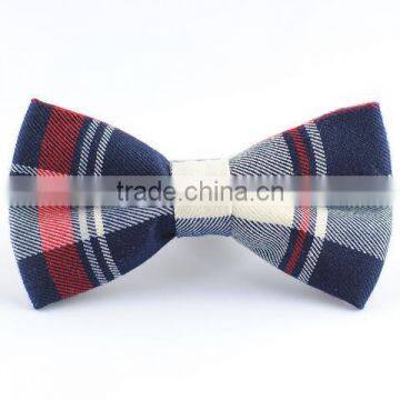 High Quality Wholesale Cotton Plaid Bow Tie,Decorative Necktie