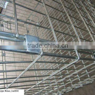 Storage Warehouse Logistic Galvanized Steel Roll Container Roll Cage Wire Panel photo-3