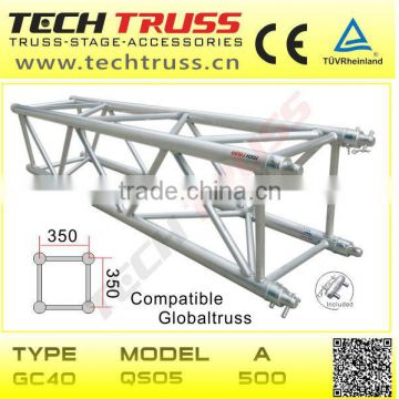 GC40-QS05 aluminum square truss , aluminum lighting roof stage truss