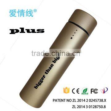 Shenzhen Manufacturer 3 in 1 Built in Cable Line Power Bank 10000mAh Power Mobile Phone Charger photo-2