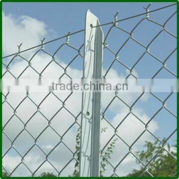 chain link fence galvanized and twist,more security