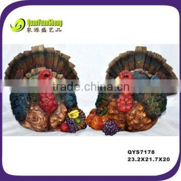 Resin material thanksging decorations