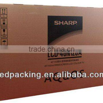TV carton box with high quality