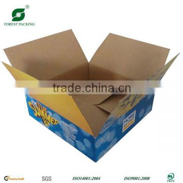 COLORED FROZEN FOOD CARTON BOX